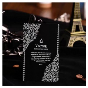 Custom Engraved Metal NFC Business Card