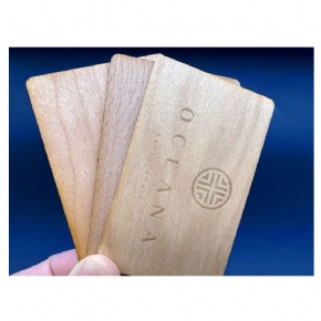 Engraved Bamboo RFID Card