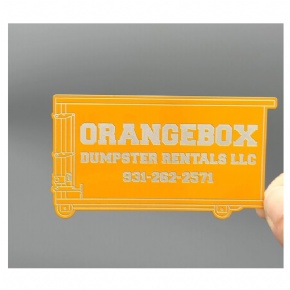 Custom Shaped NFC Business Card