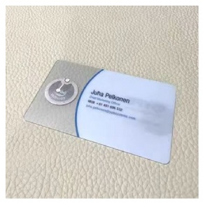 Transparent NFC Business Card