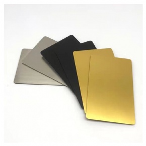 Blank Metal NFC Business Card