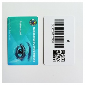 Custom RFID Hotel Key Card With QR Code