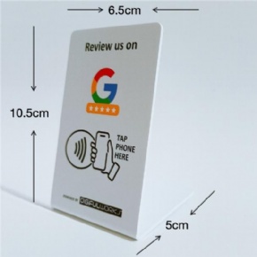 Google Review NFC Display Table Stand