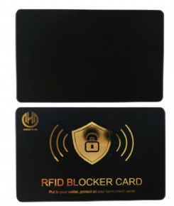 Customized Anti Theft RFID Blocking CardCustomized Anti Theft RFID Blocking Card