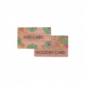 RFID Wooden Card